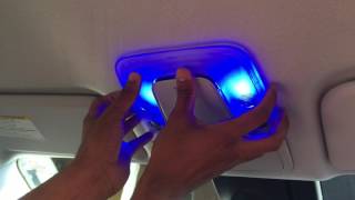 2017 Toyota Prius Interior LED Swap [upl. by Luamaj]