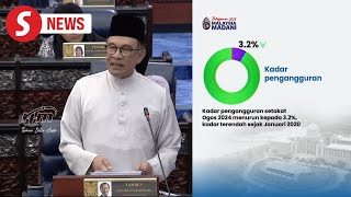 Budget 2025 Malaysias GDP growth is projected to be between 45 to 55 next year [upl. by Lerred]