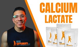 What is Calcium Lactate Benefits and Dosage [upl. by Jayne]