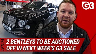 2 BENTLEYS IN YORKSHIRE CAR AUCTION  Live From The Lanes 74 [upl. by Lak]