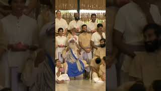 Sadhgurus meeting with Hatha Yoga teachers ishafoundation shiva dhyanalinga [upl. by Gnat895]