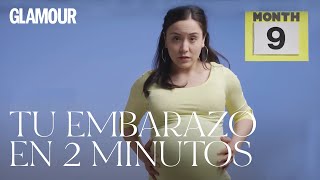 Tu embarazo explicado en dos minutos  Glamour España [upl. by Neenwahs]