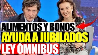 🛑“Reformas Ayudas y Tarjetas Alimentarias” Milei y Diana Mondino ALERTAN a Jubilados y Pensionados [upl. by Madelle]