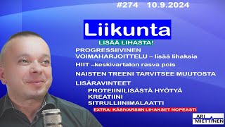 274 Voimaharjoittelusta terveyttä mutta ongelmiakin voi tulla [upl. by Immaj]