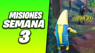 MISIONES de FORTNITE SEMANA 3  CAPITULO 5 TEMPORADA 4 [upl. by Udell603]