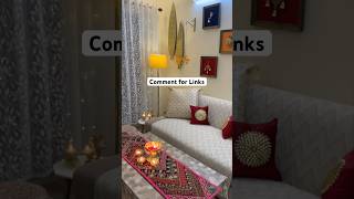 Festive MEESHO Living Room Decorating Ideas meesho livingroom meeshohaul viralvideo homedecor [upl. by Nonek]