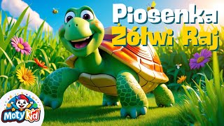 🐢 Żółwi Raj 🐢  Wesoła Piosenka dla Dzieci o Żółwiach  Nauka i Zabawa 🌞 [upl. by Mayram]