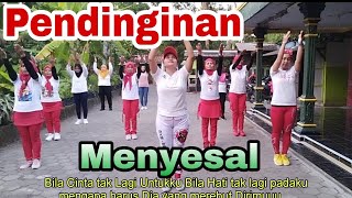 Menyesal  Ressa Herlambang Senam kreasi Pendinginanfinakreasi85 [upl. by Eessej473]