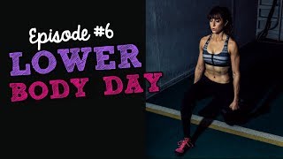 Lower Body Day Workout  A Day in the life episode 6 [upl. by Ogires202]