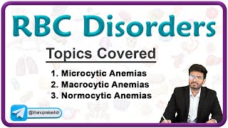 Disorders of RBCs  Robbins Pathology  Macrocytic anemias Microcytic anemias amp Normocytic anemias [upl. by Amy784]