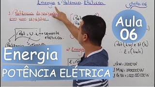 Aula 06  Energia e Potência Elétrica [upl. by Iv378]