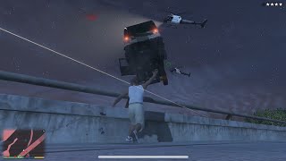 GRAND THEFT AUTO V  ARMYCAMP ATTACK PART 7 [upl. by Egidius]