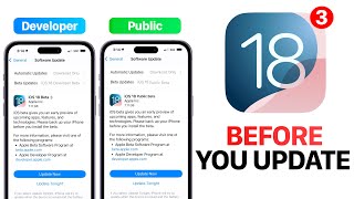 iOS 18 Beta 3 amp Public Beta  Watch This BEFORE You Update [upl. by Earej295]