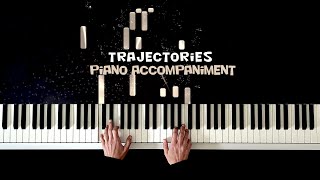 Trajectories Piano Accompaniment Bruno Major Piano Tutorial Piano Cover Karaoke [upl. by Crespi]