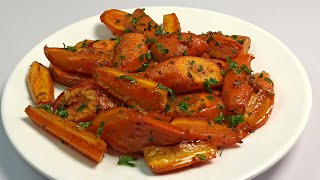 Oven Roasted Carrots with Honey [upl. by Attinahs]