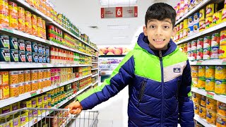 Jason goes Grocery Shopping Food Store Vlog [upl. by Enerod]