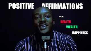 ASMR 12 Hours Of Whispered Positive Affirmations For Health Wealth amp Happiness [upl. by Donica]