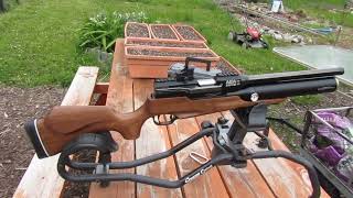 short intro to the AEA Zeus gen 2 72 cal air rifle more in depth review to come [upl. by Nalod707]