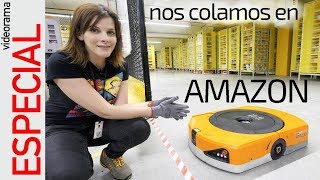 Nos colamos en el almacén ROBOTIZADO de Amazon [upl. by Haskel]