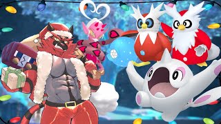 Delibird amp Iron Bundle Present Festive Strategies  Pokemon Scarlet and Violet VGC Double Battles [upl. by Allain]