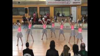 Salonika Open 2012 All Ladies Junior Latin Final 2nd Place Silver Medal [upl. by Abihsat]