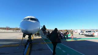 Madrid to Almería  Air Nostrum Iberia Regional  Domestic TRIP REPORT  Mitsubishi CRJ1000 TRIP [upl. by Berstine261]