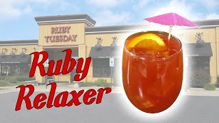 Make Your Own RUBY RELAXER  Ruby Tuesday Copycat Recipe [upl. by Ojyma]