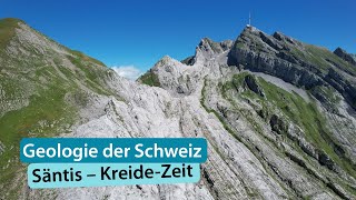 Geologie der Schweiz 7 Säntis – KreideZeit [upl. by Nyrehtac]