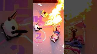 Fire breathing cow fights 4 adorable deadly cat robots [upl. by Ennaimaj]