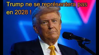 FN Trump déclare quil ne se représentera pas en 2028 sil perd en novembre [upl. by Prowel]