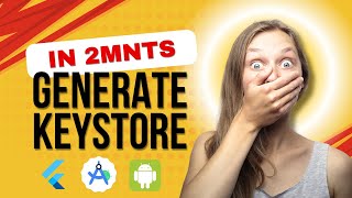 Generate keystore with in 2 minutes  signing config android  flutter  android studio  faster way [upl. by Eniawed136]