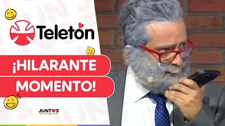 ¡MANDA UN AUDIO 😂 La graciosa imitación a Luis Hermosilla en la Teletón 2024 [upl. by Dahcir632]