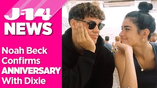 Noah Beck Tells Dixie DAmelio He Loves Her on Anniversary [upl. by Freddy640]