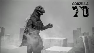 Godzilla 1954 Stopmotion GODZILLA 70TH ANNIVERSARY [upl. by Ming278]