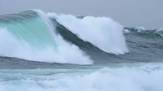 A half hour of big lake Superior storm waves [upl. by Aicrag685]