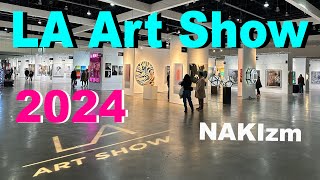 LA ART SHOW 2024 Walk Around POV 4K [upl. by Ez256]