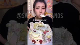 Subscribe me for more✨🍰 SweetMukbangs EatingShow CakeMuks Subscribe LikeCommentShare [upl. by Bone]