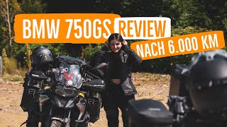 Reiseenduro für kleine Menschen Sophies BMW 750 GS Review  Test [upl. by Maclean]