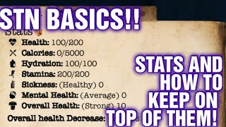 SURVIVE THE NIGHTS BASICS A Quick Guide ON The Stats [upl. by Odlaumor]