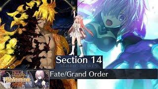 Solomon  Chapter 14  Goetia Final Fight vs Medb Solo FateGrand Order NA Final Battle [upl. by Zzabahs]