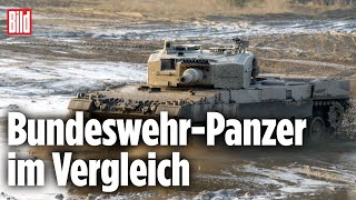 Von MARDER bis LEOPARD 2 – das können die deutschen PANZER [upl. by Ybroc]