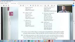 Logic Section 57 Sorites Practice Problems [upl. by Ameehs954]