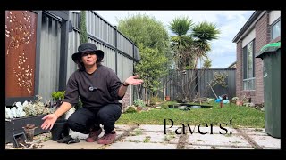 More garden work pavers refresh [upl. by Iramo]