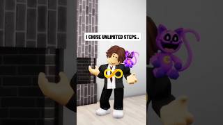 CHOOSE UNLIMITED MONEY OR UNLIMITED STEPS IN ROBLOX brookhavenrp shorts [upl. by Nesahc]