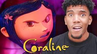 I Watched CORALINE and its EVEN CREEPIER than imagined Movie Reaction [upl. by Aenej12]