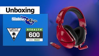 Unboxing Turtle Beach Stealth 600 Gen 2 MAX and USB [upl. by Fionna]