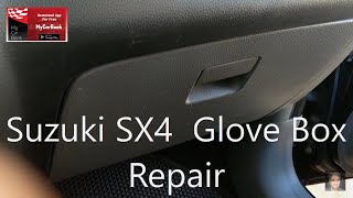 Suzuki SX4 20062014 glove box handle replacement [upl. by Phelgon]