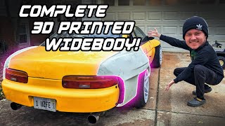 3D Printed Widebody Kit is Fully Attached [upl. by Hagood460]