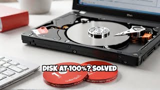 How To Fix 100 Disk Usage in Windows 10 [upl. by Nnylsaj466]