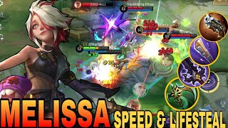 Melissa New Build Insane  Emblem Set Tutorial 2024 Mobile Legends  MLBB [upl. by Collin]